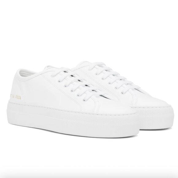 NWT | Common Projects Tournament Low Super Sneakers | Size 37 IT | White - Picture 1 of 11